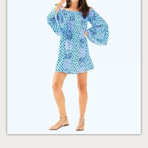 Lilly Pulitzer Nevie Off The Shoulder Dress